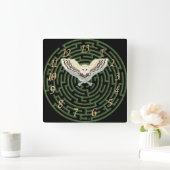 地下迷路13時間 スクエア壁時計 (ホーム)