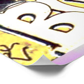 地下鉄のタグ付け車 ポスター (角)