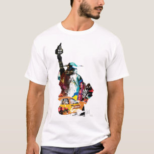 地下鉄のニューヨークシティのティー Tシャツ
