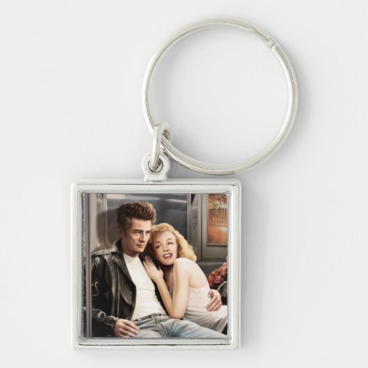 地下鉄のライダー キーホルダー (正面)