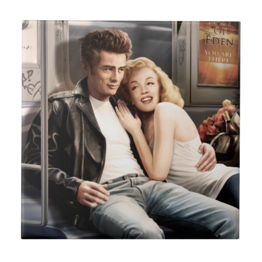 地下鉄のライダー タイル (正面)