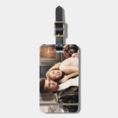 地下鉄のライダー ラゲッジタグ (正面縦)