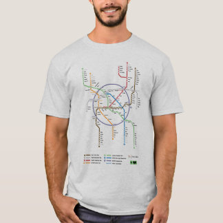 地下鉄の世界 Tシャツ
