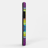 地下鉄の公平な島のストライプ Case-Mate iPhoneケース (裏面/右)