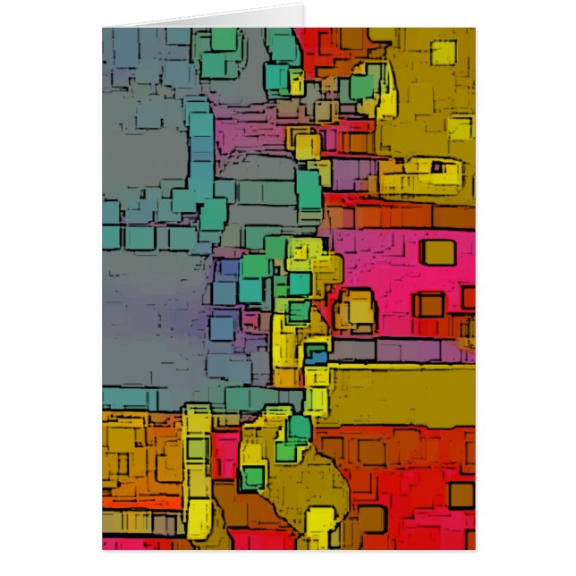 地下鉄の幾何学的アート (正面)