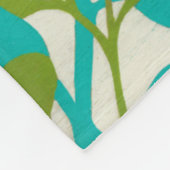 地下鉄の庭III フリースブランケット (角)