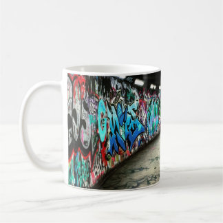 地下鉄の落書きアート コーヒーマグカップ