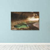 地下鉄は砂岩のカの地質学的形成である キャンバスプリント (インサイチュ (ウッドフロア))