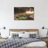 地下鉄は砂岩のカの地質学的形成である キャンバスプリント (インサイチュ (寝室))