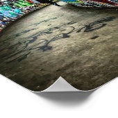 地下鉄グラフィティアート ポスター (角)