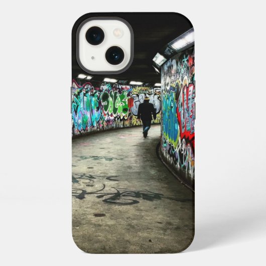 地下鉄グラフィティアート iPhoneケース (裏面)