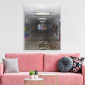 地下鉄グリティグラフィティ通りアート実在、ワールドアート キャンバスプリント (インサイチュ (リビング))