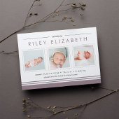 地下鉄ストライプ誕生のお知らせ |ベリー 案内状