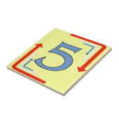 地下鉄タイル矢印フレーム5 5 タイル (側面)