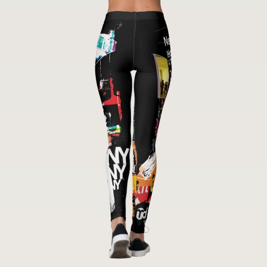 地下鉄ニューヨークシティ レギンス (裏面)