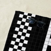 地下鉄プライド幾何学理論RL90 ビーチタオル (インサイチュ)