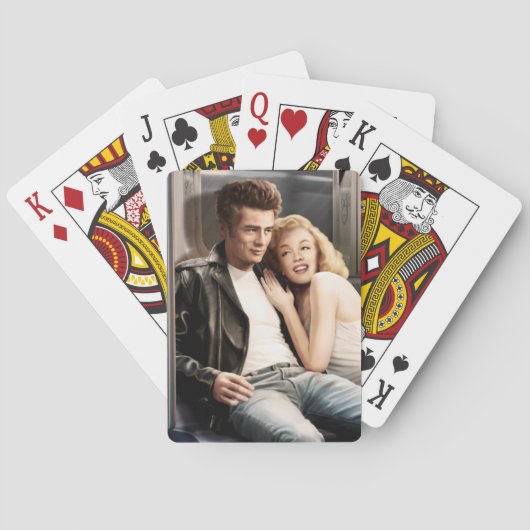 地下鉄乗り手 トランプ (裏面)