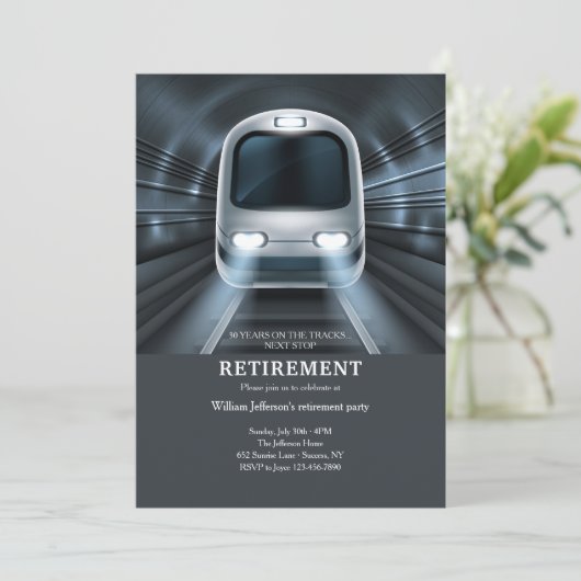 地下鉄招待状 招待状 (スタンド正面)