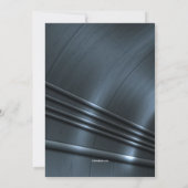 地下鉄招待状 招待状 (裏面)