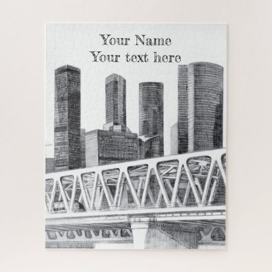 地下鉄橋 ジグソーパズル (縦)