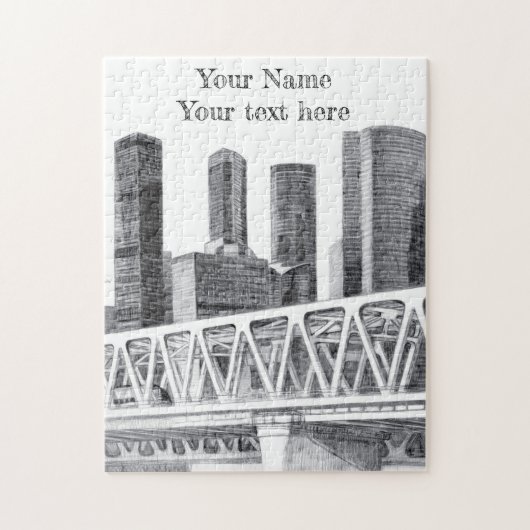 地下鉄橋 ジグソーパズル (縦)