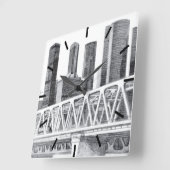 地下鉄橋 スクエア壁時計 (傾斜)