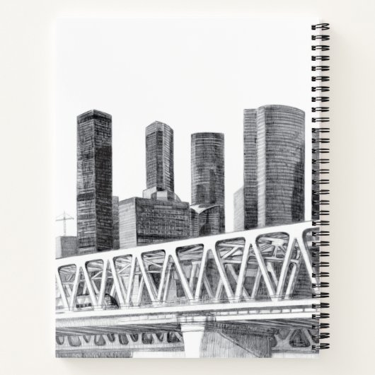 地下鉄橋 ノートブック (裏面)