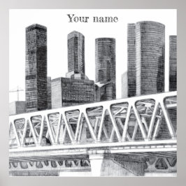 地下鉄橋 ポスター