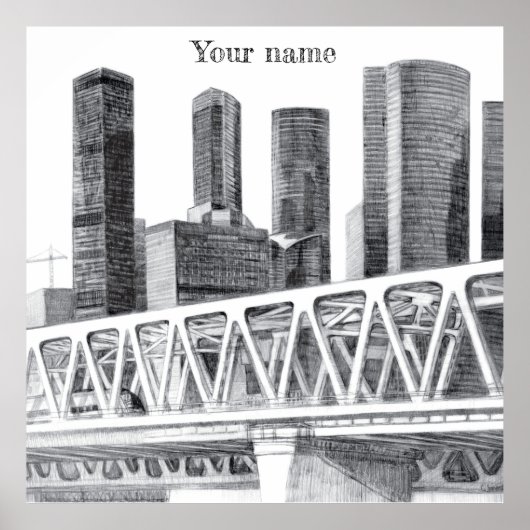 地下鉄橋 ポスター (正面)