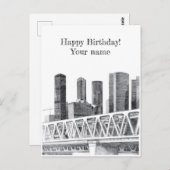 地下鉄橋 ポストカード (正面/裏面)