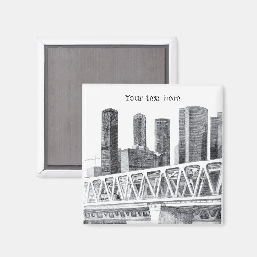 地下鉄橋 マグネット (正面/裏面)