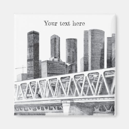 地下鉄橋 マグネット (正面)