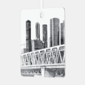 地下鉄橋 メタルオーナメント (正面左)