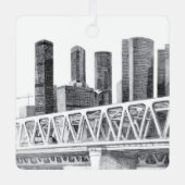 地下鉄橋 メタルオーナメント (正面)