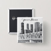 地下鉄橋 缶バッジ (正面&裏面)