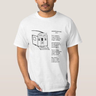 地下鉄観光アドベンチャーTシャツ Tシャツ