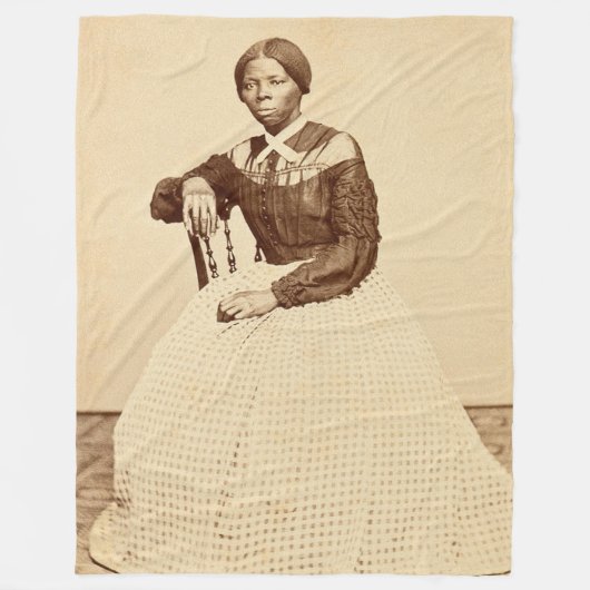 地下鉄道の指導者 ハリット・タブマン フリースブランケット (正面)