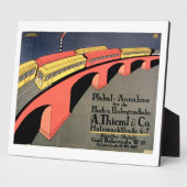 「地下鉄道の集結ポイント フォトプラーク (側面)