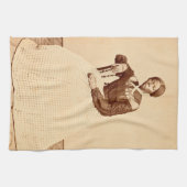 地下鉄道廃止論者ハリエット・タップマン キッチンタオル (横)