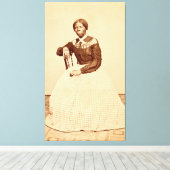 地下鉄道廃止論者ハリエット・タップマン キャンバスプリント (インサイチュ (ウッドフロア))