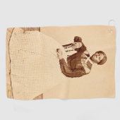 地下鉄道廃止論者ハリエット・タップマン ゴルフタオル (横)