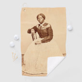 地下鉄道廃止論者ハリエット・タップマン ゴルフタオル (インサイチュ)