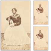 地下鉄道廃止論者ハリエット・タップマン シール (正面)