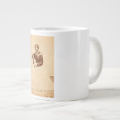 地下鉄道廃止論者ハリエット・タップマン ジャンボコーヒーマグカップ (正面右)