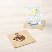 地下鉄道廃止論者ハリエット・タップマン スクエアペーパーコースター (インサイチュ)