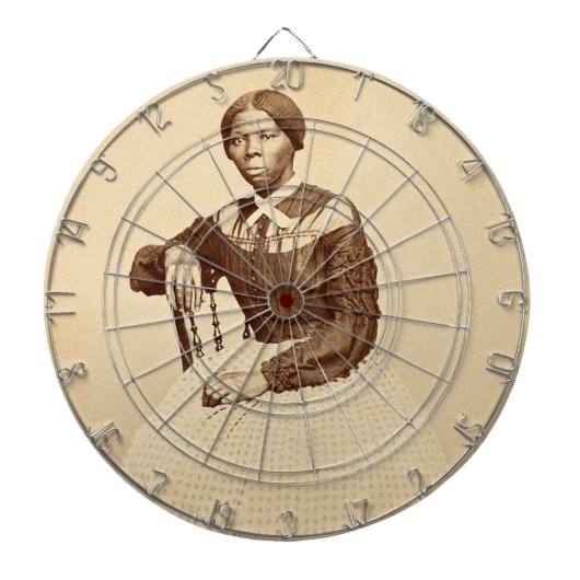 地下鉄道廃止論者ハリエット・タップマン ダーツボード (正面)