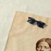 地下鉄道廃止論者ハリエット・タップマン ビーチタオル (インサイチュ)