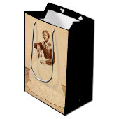 地下鉄道廃止論者ハリエット・タップマン ミディアムペーパーバッグ (正面アングル)