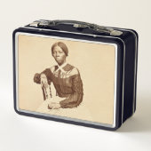 地下鉄道廃止論者ハリエット・タップマン メタルランチボックス (裏面)