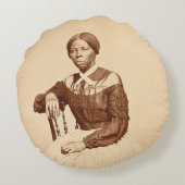 地下鉄道廃止論者ハリエット・タップマン ラウンドクッション (裏面)